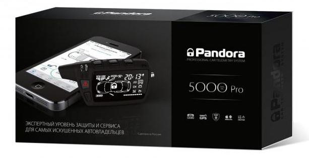 Auto alarm Pandora 5000: installatie, prijs, beoordelingen
