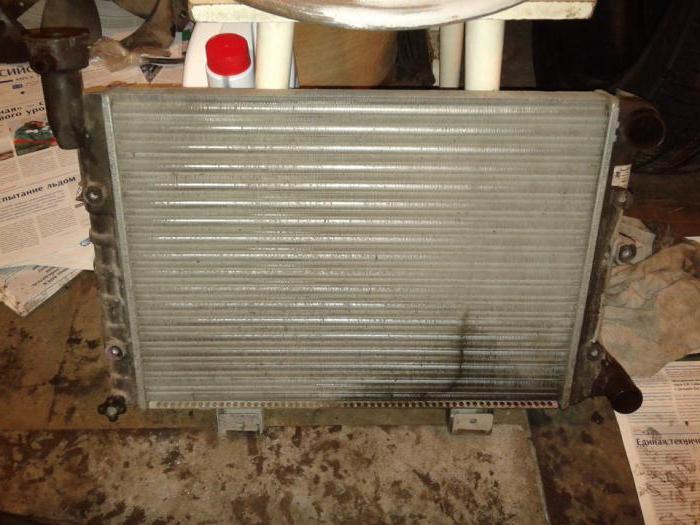 radiator vazen ​​2106 