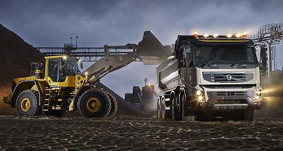 Alles over de kipper "Volvo FMX"