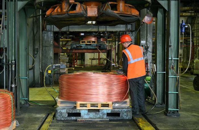 Kyshtym koperen elektrolyt fabriek foto