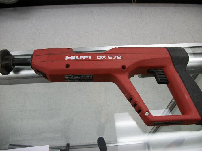 pistool poeder geweer hilti dx e72