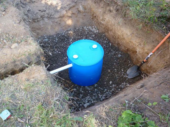 afgewerkte plastic septictanks 