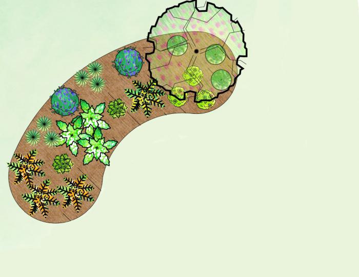 bloem bed schema foto