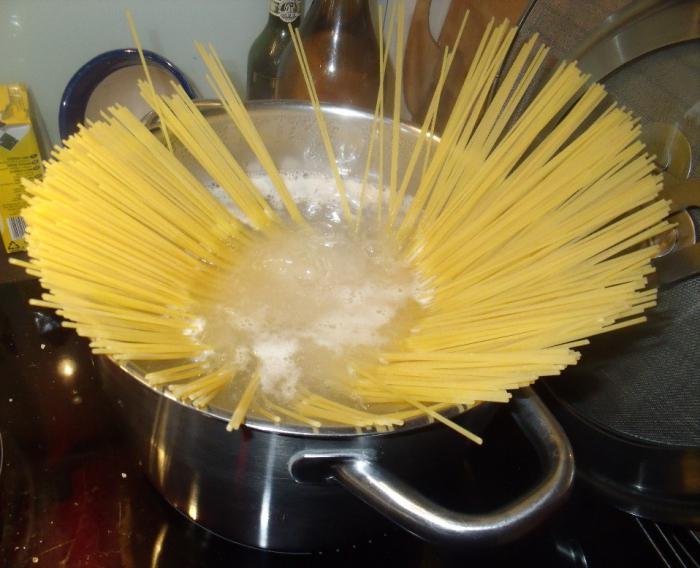 Gerechten uit de Italiaanse keuken: spaghetti en pasta in Bologna