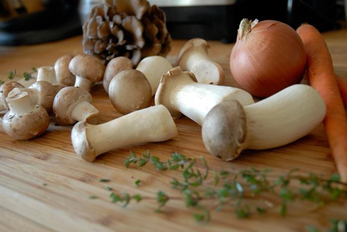 recept voor salade met orchidee met een foto