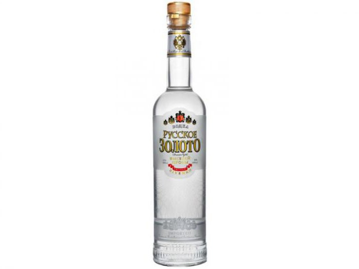 Russische gouden wodka