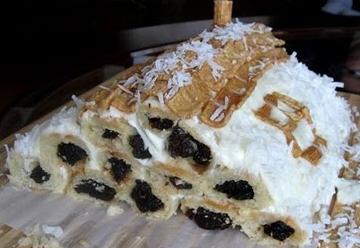 Cake "Monastic Cottage": recept voor het koken stap voor stap