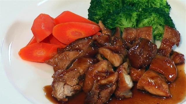 Smakelijke en geurige kip in teriyaki-saus: recept