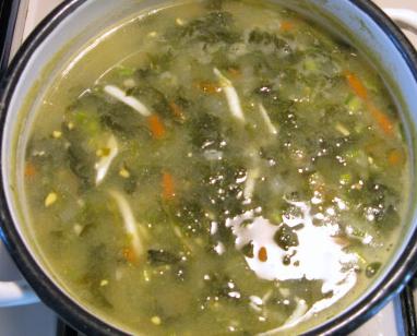 groene borsch met zuring en ei 