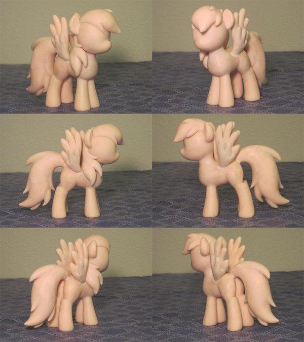 hoe maak je een pony van plasticine