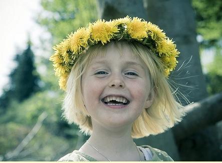 Op de drempel van de zomer: hoe een krans van paardebloemen weven