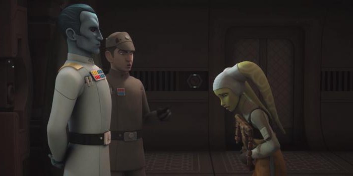 Grand Admiral Thrawn is de nieuwe leider van de imperiale strijdkrachten