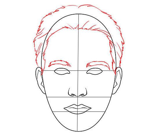 hoe je iemands gezicht tekent