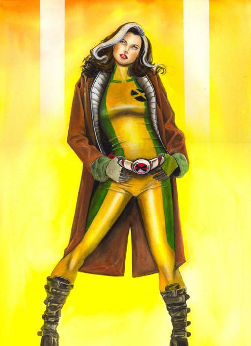 X-Men, Rogue: actrice, foto, vaardigheden