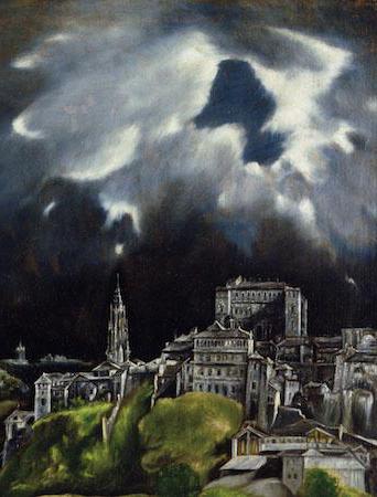 zicht op Toledo el Greco