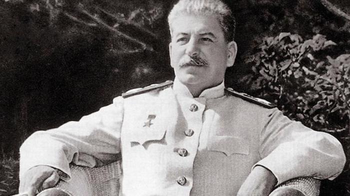 Stalin is een charismatische leider