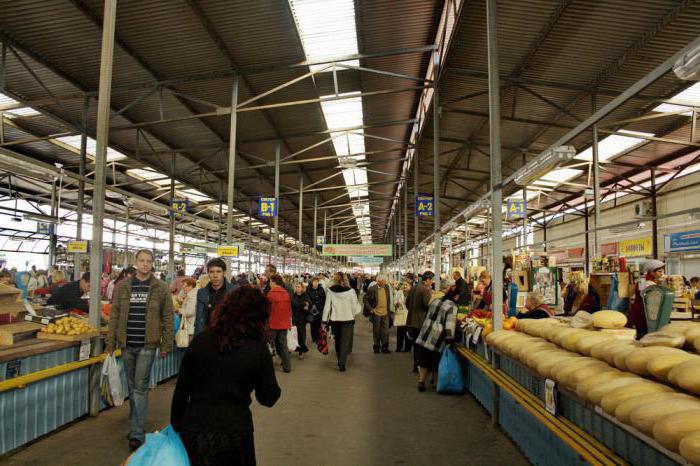 Kaliningrad: Centrale markt van de stad