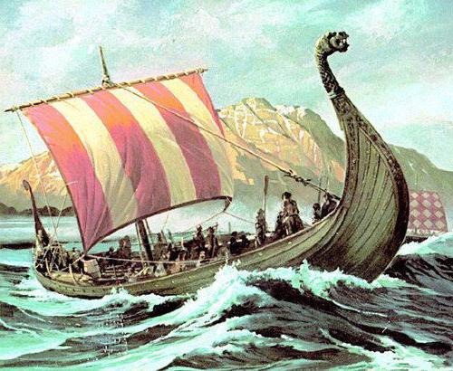 Houten schepen-drakkary van Vikingen: beschrijving, geschiedenis en interessante feiten