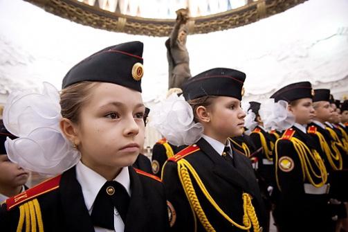 Militaire school Suvorov voor meisjes