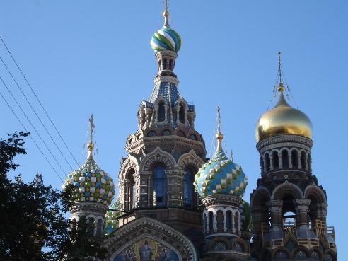 architectonische monumenten van Petersburg 