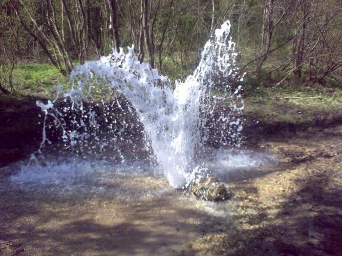 Gatchina-geisers: foto's, beoordelingen en route