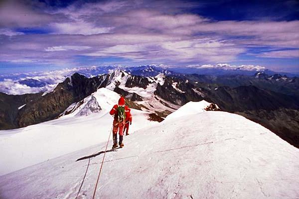 beklimming naar Kazbek