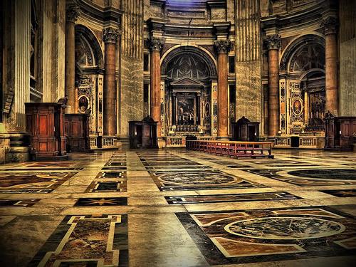 Grote kathedraal van St. Peter in Rome