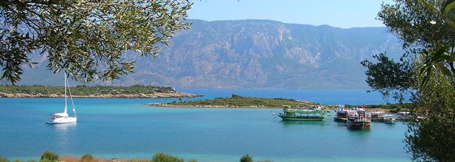 Cleopatra Island, Turkije - het resort van de heersers van de wereld