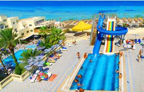 Hotels in Tunis met een waterpark wachten op u!