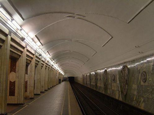 Moskou metrostation 