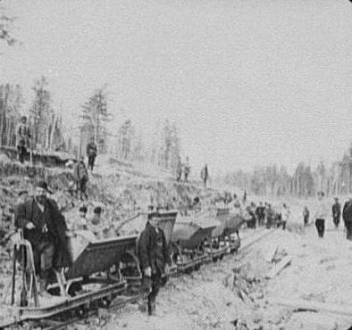 ontwikkeling van de Trans-Siberische spoorweg