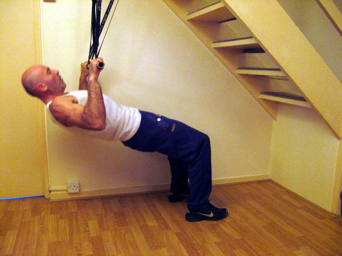 Horizontale pull-ups