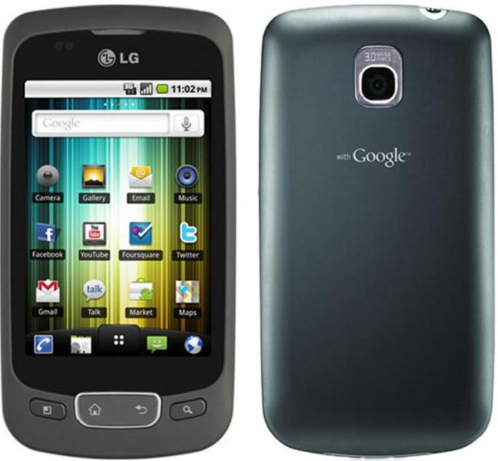 lg een optimus p500