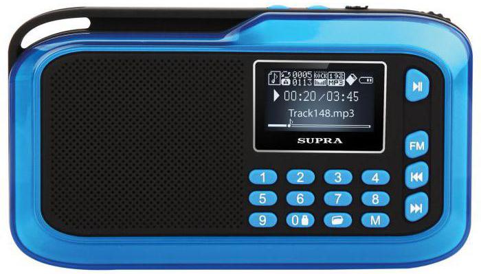 Overzicht van het audiosysteem Supra PAS-3909